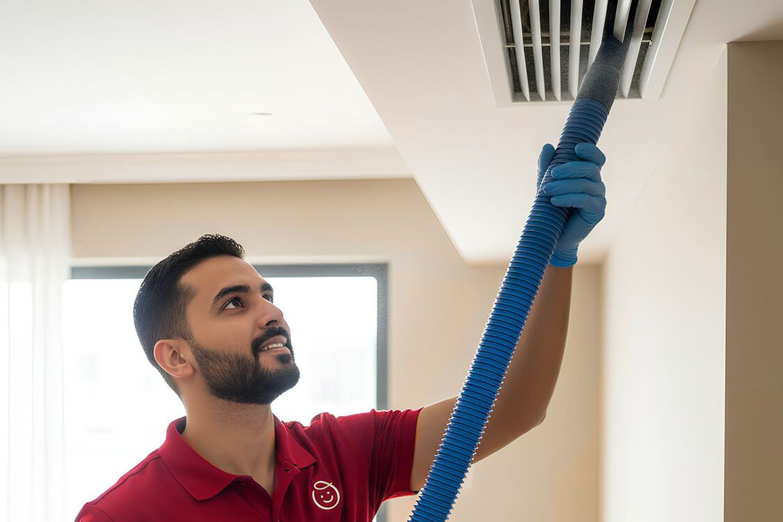 تنظيف عميق لمجرى الهواء