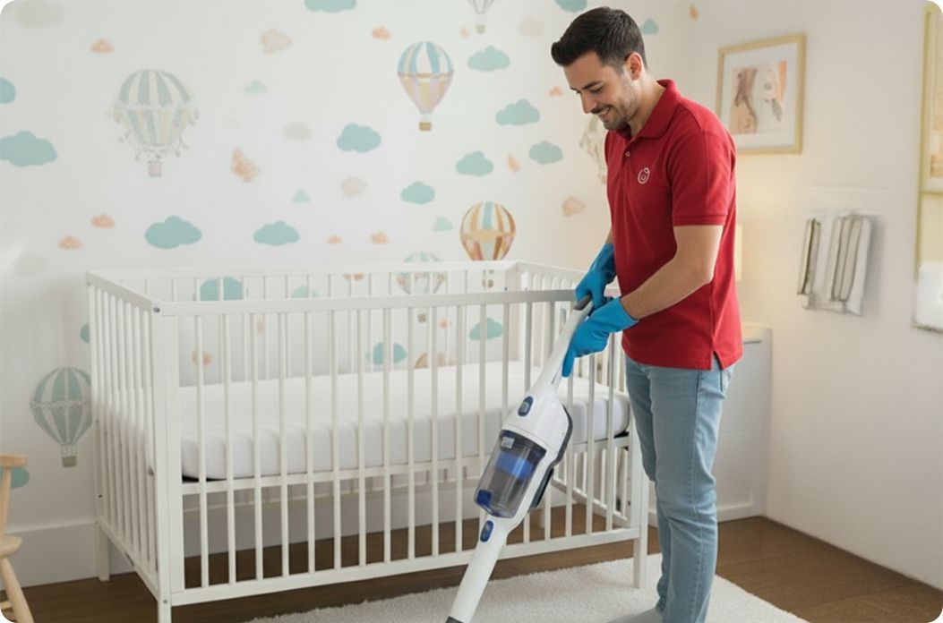 تعقيم غرفة المولود